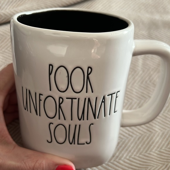Rae Dunn POOR UNFORTUNATE SOULS/URSULA Double Sided Ceramic Mug - Picture 6 of 6